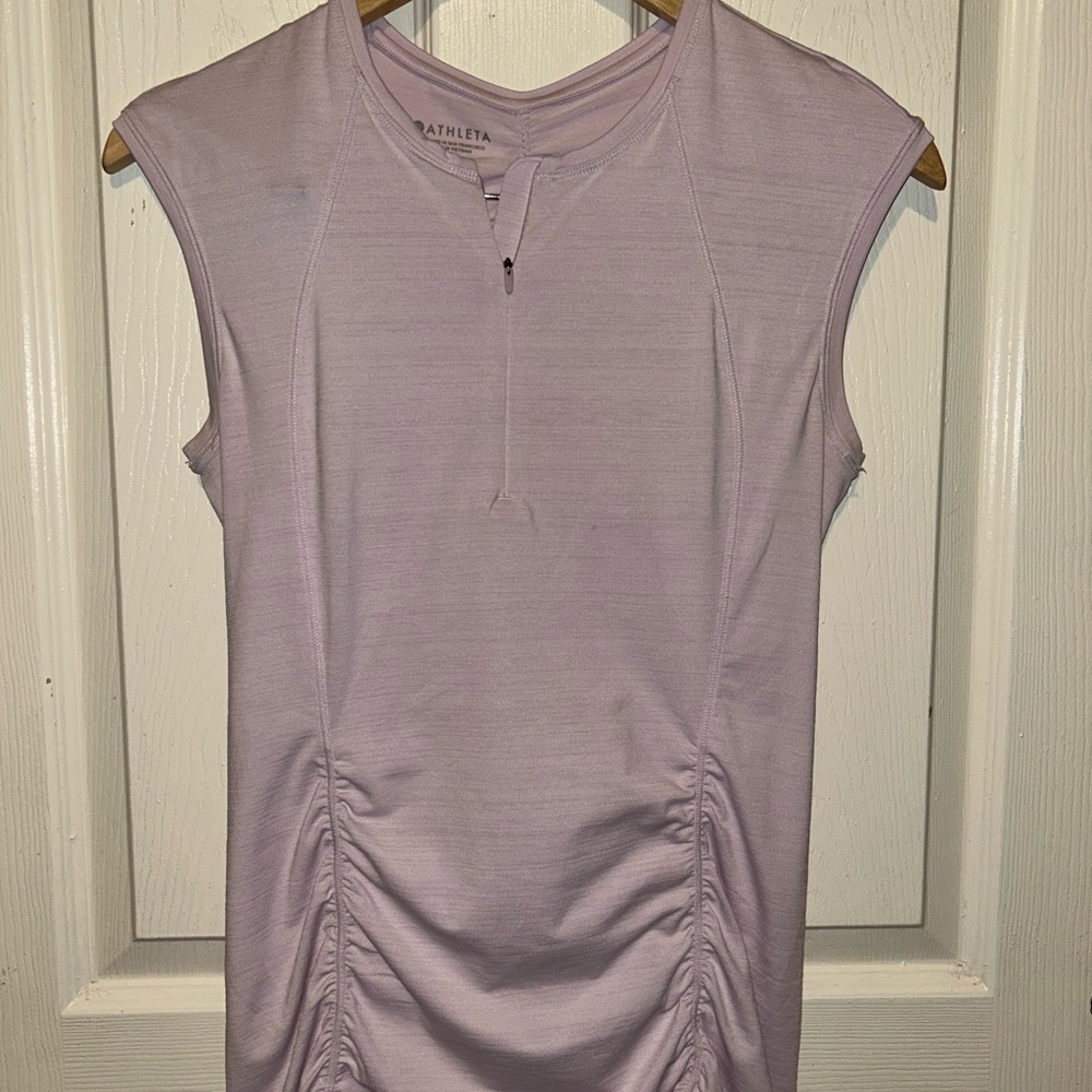 Athleta Women's Light Purple Tank Top (XS)